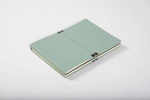 light green notepad