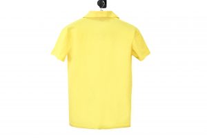 Рубашка поло желтая